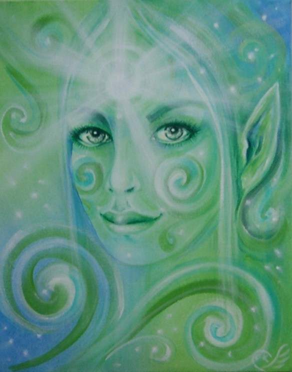 Elbin aus der innererde, 24x30,160,-