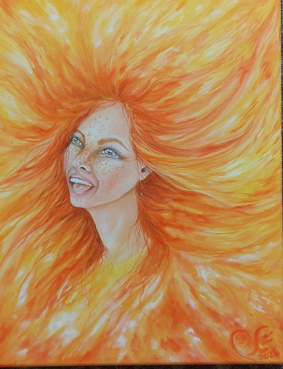 Sunseed,inspiriert v. birgit fischer, 50x40,450,-